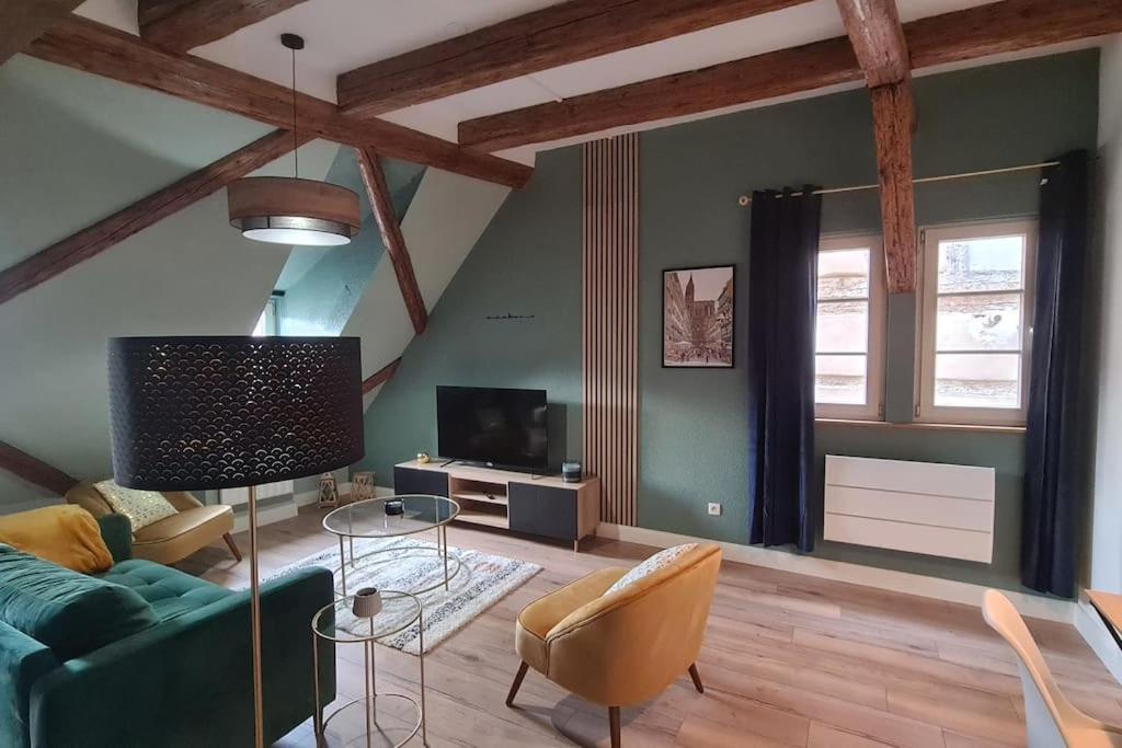 Duplex Centre - Le Marche Lägenhet Obernai Exteriör bild