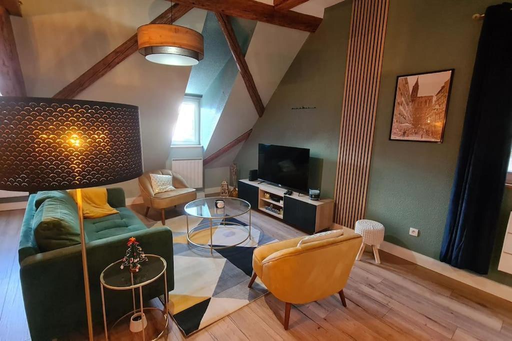 Duplex Centre - Le Marche Lägenhet Obernai Exteriör bild