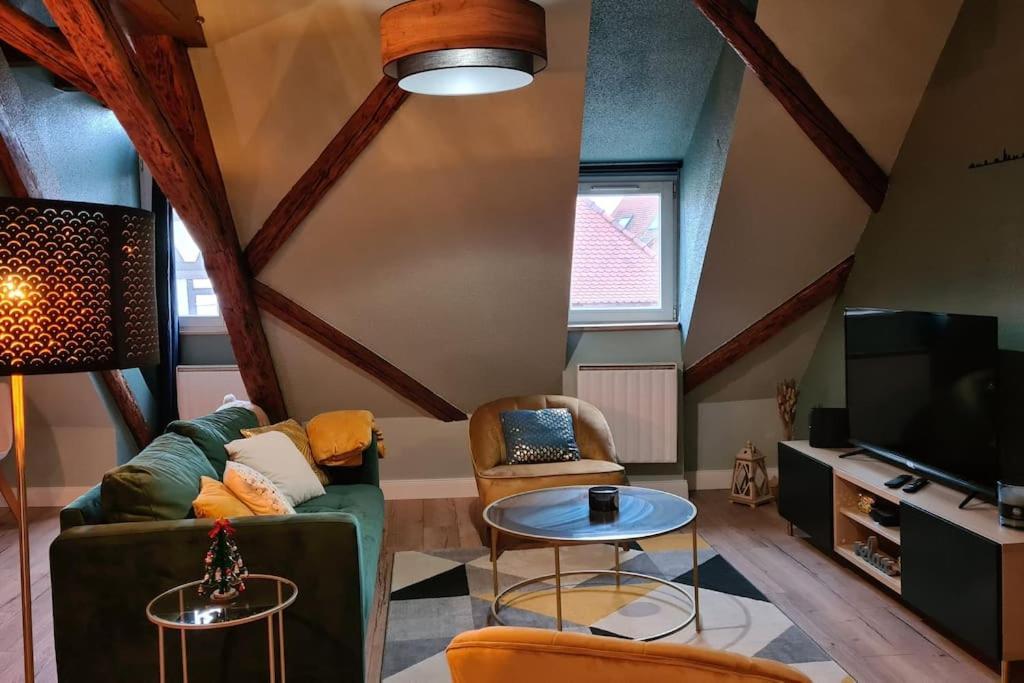 Duplex Centre - Le Marche Lägenhet Obernai Exteriör bild